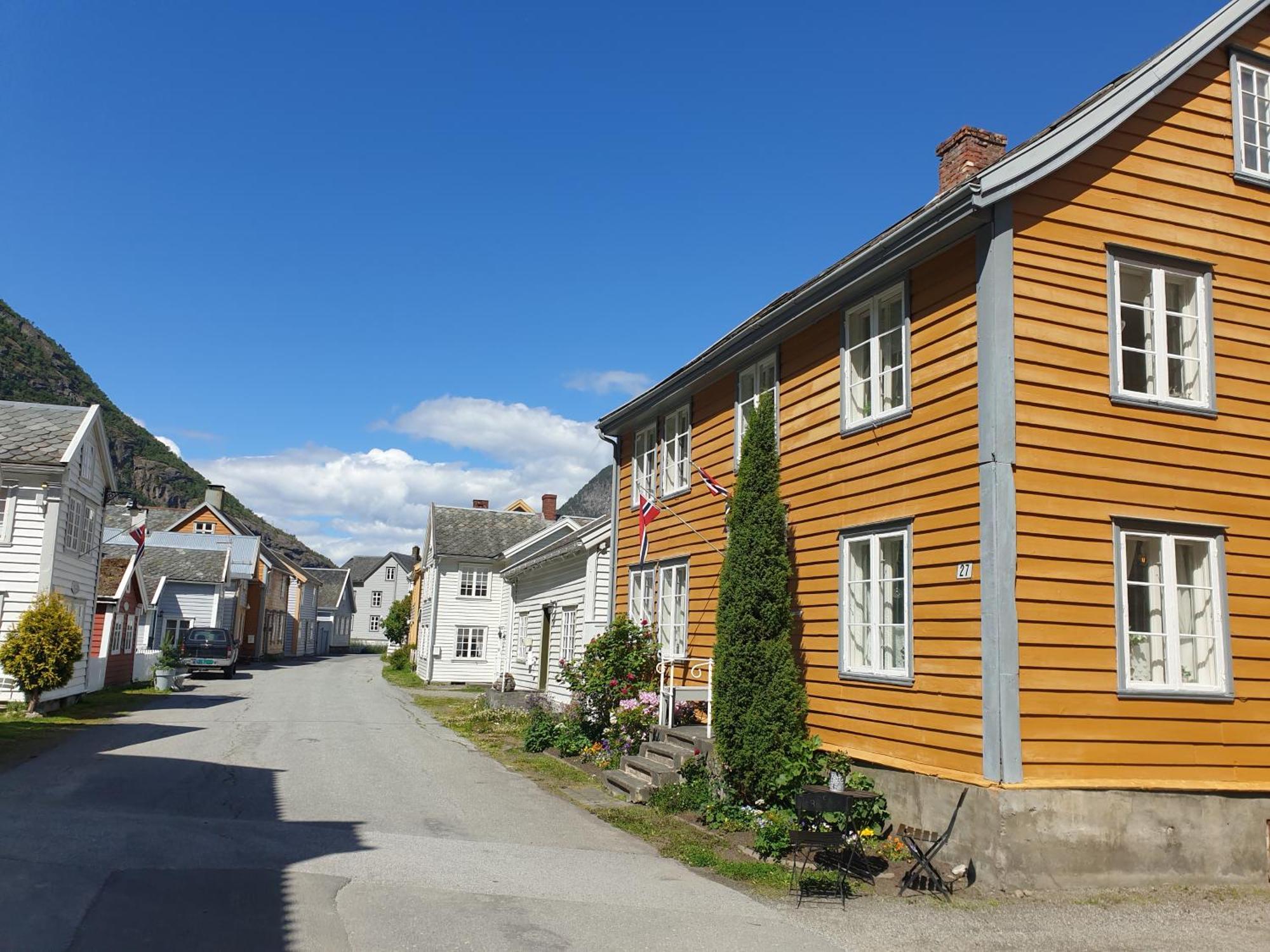 Willa Kvammehuset Pa Gamle Lærdalsøyri Zewnętrze zdjęcie