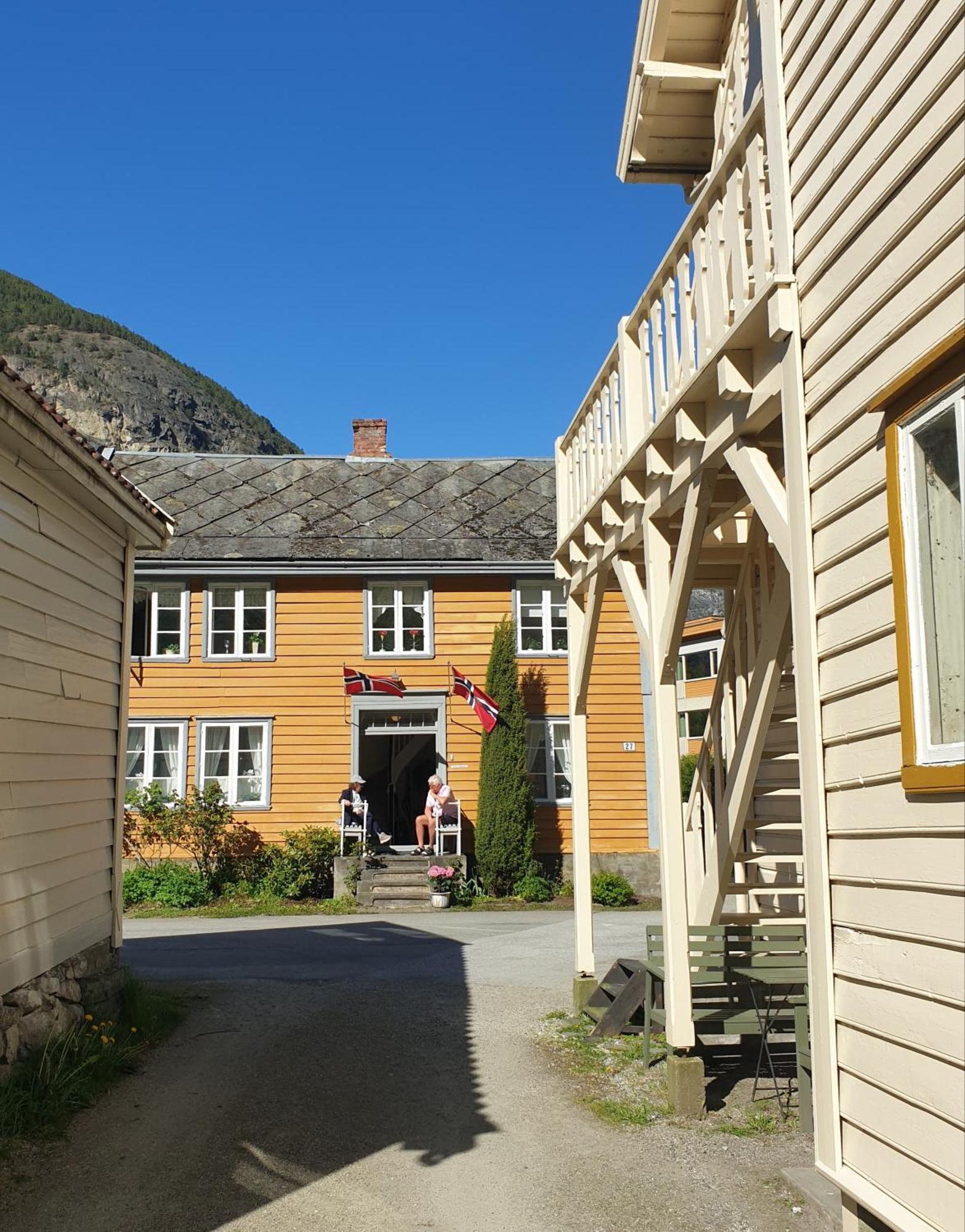 Willa Kvammehuset Pa Gamle Lærdalsøyri Zewnętrze zdjęcie